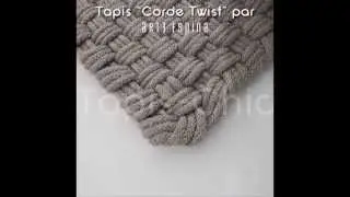 Tapis Corde gris d'Arte Espina par Tapis-Chic