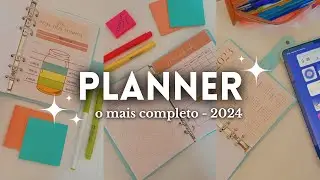 Encontrei o planner mais completo: tour pelo planner Glow Up ✨