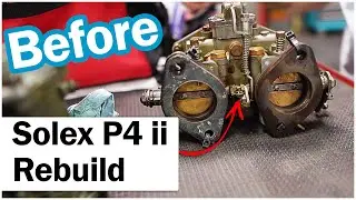 Solex P40 ii 4-вальный разъемный вал, преобразованный в одновальный