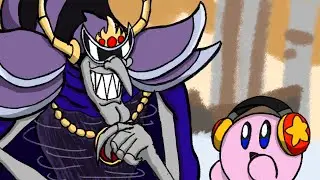Kirby and Nightmare Recording for Air Riders (A Kirby Animatic)