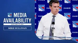 NYR vs NYI: Mike Sullivan Postgame Media Availability | Jan. 29, 2026