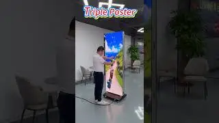 🚀 Meet the Triple Foldable LED Poster &ndash; Your Ultimate Portable Display Solution!  #ledinnovation