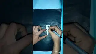 snowflake cutting idea #paperart #paper cutting flower 🌺 #youtubeshorts #papercraft #easy craft