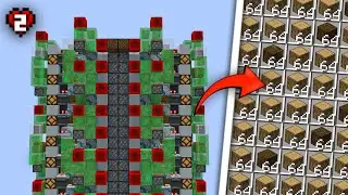 Minecraft&rsquo;ın EN B&Uuml;Y&Uuml;K K&uuml;t&uuml;k Farmını Yaptım! | Hardcore 2
