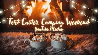 2024 Michigan YouTube Meet-Up at Fort Custer // Fun Relaxation Camping with the Dog!