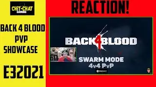 Back 4 Blood PVP Showcase (E3 2021) Reaction!