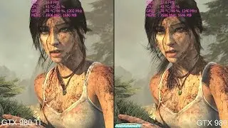 Tomb Raider GTX 980 TI Vs GTX 980 Frame Rate Comparison
