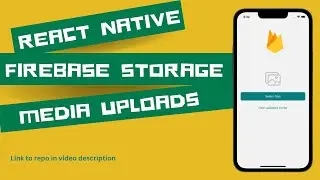 React Native/expo firebase cloud storage image/video upload (js-sdk)