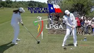 North Texas LPGA Shootout Slow Motion Driver Swings
