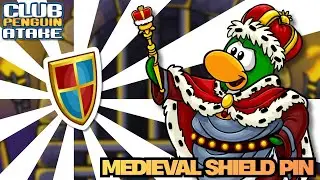 🛡️ MEDIEVAL SHIELD PIN LOCATION - AS2 | Club Penguin Atake