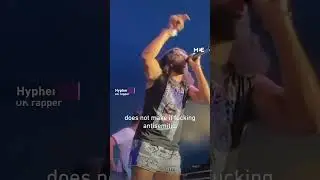 UK rapper Hyphen leads &lsquo;free Palestine&rsquo; chants and condemns antisemitism and killing of Palestinians