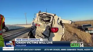 Four victims in stable condition after Hollister Big rig vs. six-vehicle crash
