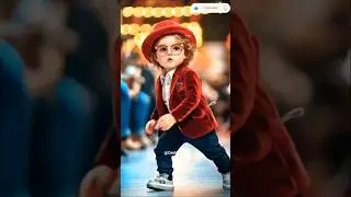 cute baby boy dance🥰!5!❤️😂#shorts #ai #baby #boy #dance #funny #trending #animation #kids #viral