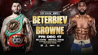 Artur Beterbiev vs Marcus Browne Prediction (WBC & IBF Light Heavyweight Championship)