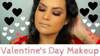 Valentine's Day makeup tutorial - Dramatic eye look | Melissa Chee