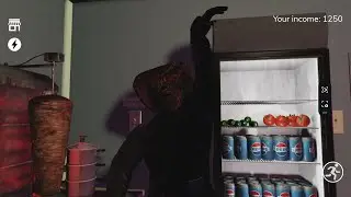 Scary Shawarma Kiosk