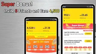 Super Bonus! Invite 5 Friends and Earn 4,500 on Snake video 2021  New Offer on Snake video App