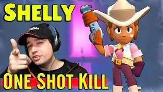 ONE HIT KILL - Brawl Stars SHELLY (Free Hypercharge)