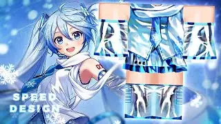 ❄️ Snow Miku | Roblox Speed Design