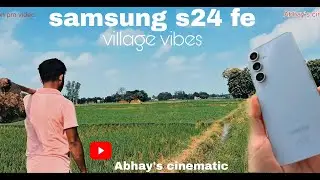 Beautiful Village of Uttar pradesh 🇮🇳 || short on samsung s24 fe || cinematic video @Samsung