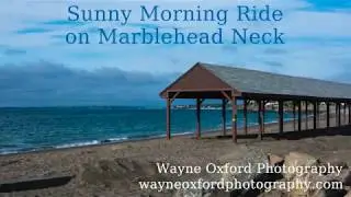 Sunny Morning Ride on Marblehead Neck, Marblehead Massachusetts. 4k 60fps
