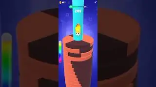 Stack Ball 3D Gameplay Trailer (iOS) #shorts🎮❤️