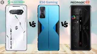 Xiaomi Redmi K50 Gaming против Xiaomi Black Shark 4S Pro против ZTE Nubia Red Magic 6s Pro