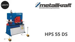 Hydrauliczne nożyce sekcyjne do profili stalowych HPS 55 DS Metallkraft 3819055