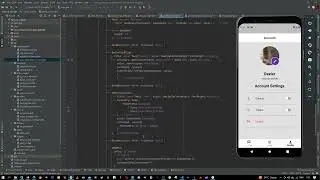 47 Flutter, Firebase and ChatGPT: Dall-E Image Sharing App - Profile screen