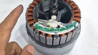 اسهل طريقة لاصلاح محرك كهربائي