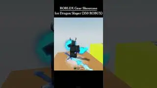 ROBLOX - Ice Dragon Slayer - Gear Showcase - #shorts #roblox