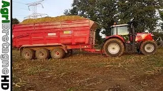 ENSILAGE DE MAÏS 2017 l CLAAS JAGUAR 940 - Fendt & Rolland - Massey Fergusson & LeNormand