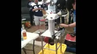 Gas powered weedeater blender!!