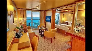 Обзор каюты категории ЛЮКС Royal Princess. Путешествуйте через КРУИЗНЫЙ КЛУБ INCRUISES.
