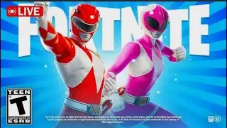 🔴LIVE-FORTNITE {SEASON 4} UPDATE NEW POWERANGER COUNTDOWN!!!