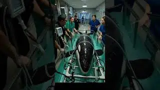 Sick orca is rushed to ICU of USA hospital #orca