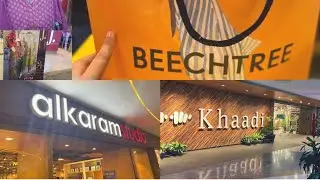 My first summer's shopping Haul in Pakistan//Alkram//khaadi //Beechtree/Bonanza//J.