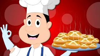Hot Cross Buns | Nursery Rhymes For Baby Songs for Kids And Babies | kids tv cartoons