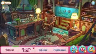 Manor Matters Study with Anagrams HD Hard Level | Failed in trophy cup | world map, dog, vase, donut