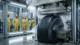 Inside the Airplane Tire Factory &ndash; How Giant Aircraft Tires Are Built