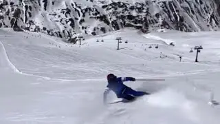Last turns of the season for Jacopo, Matteo and Barbara ⛷🇮🇹