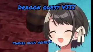 Subaru can't stop making weird sound [Dragon quest VIII] [Hololive | Eng Sub]