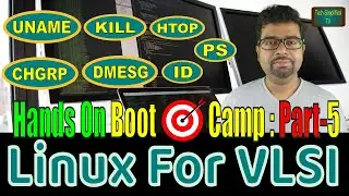 Essential Linux CMD: LIVE DEMO on ps, top, kill, htop, uname, dmesg, id, chgrp, cpuinfo, and meminfo