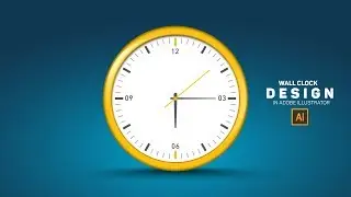 Wall Clock Design in Adobe Illustrator