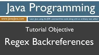 Learn Java Programming - Regex Backreference Tutorial