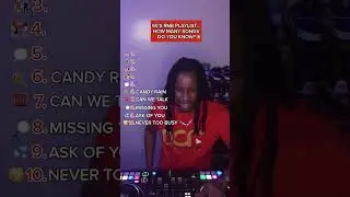 90s/2000s 🔙 RNB was on another level 🚀...how many do you know? #rnb #90s #oldschool #throwback #dj