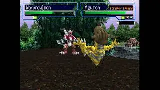 Digimon World 3 1080p 60 fps : pegando o dna do wargrowlmon para depois ele fazer parte da equipe ..