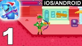 Bowmasters - Multiplayer Game - Walkthrough Video Part 1 (iOS/Android)