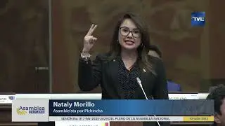 Asamble&iacute;sta Nataly Morillo - Sesi&oacute;n 017 - #Ley&Aacute;reasProtegidas - Punto de informaci&oacute;n
