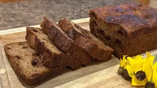 Невероятный творожно-банановый хлеб | Без сахара, без белой муки 🍌 #беззерновых #здоровыерецепты